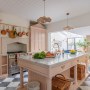 West Country townhouse | Kitchen, looking through | Interior Designers